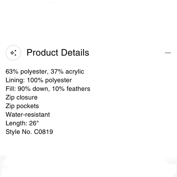 Coach women’s Sherpa down cream jacket - Picture 2 of 9